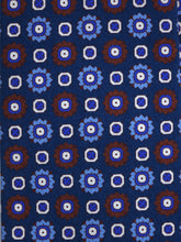 NADIR 3 Fold Orange Tie in Madder Silk